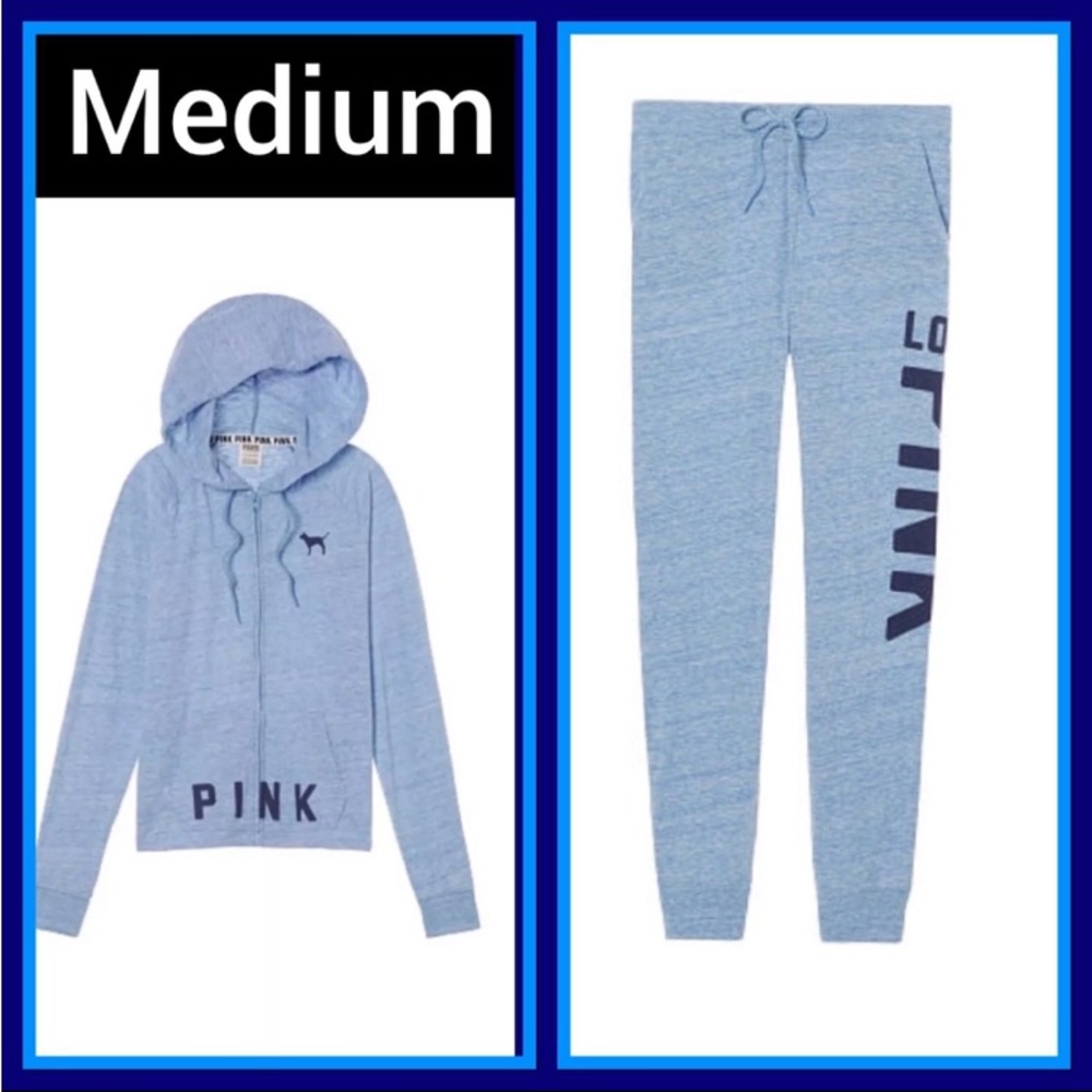 NWT VS PINK LIGHTWEIGHT SET